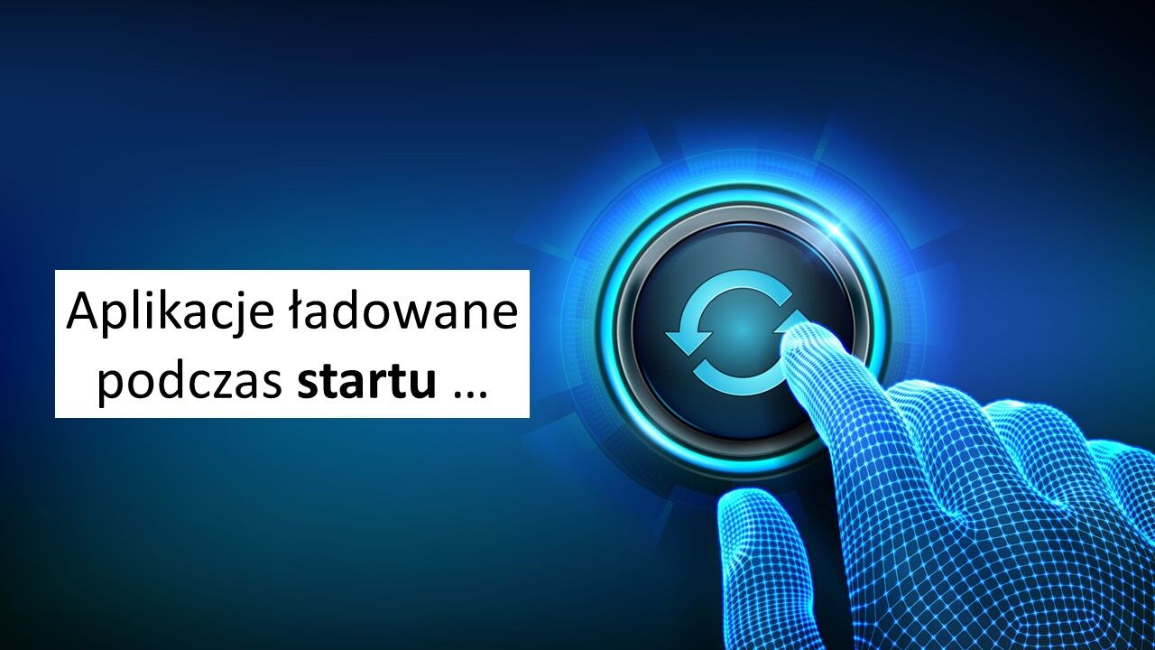 Aplikacje są ładowane podczas startu Ghost
